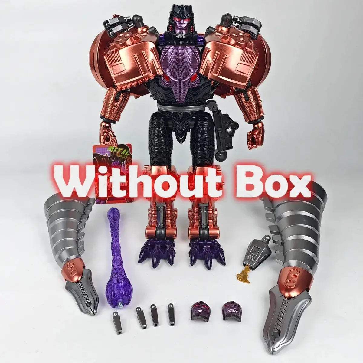 Beast Wars Metal T Rex Action Figure Collectible Scale - ToylandEU