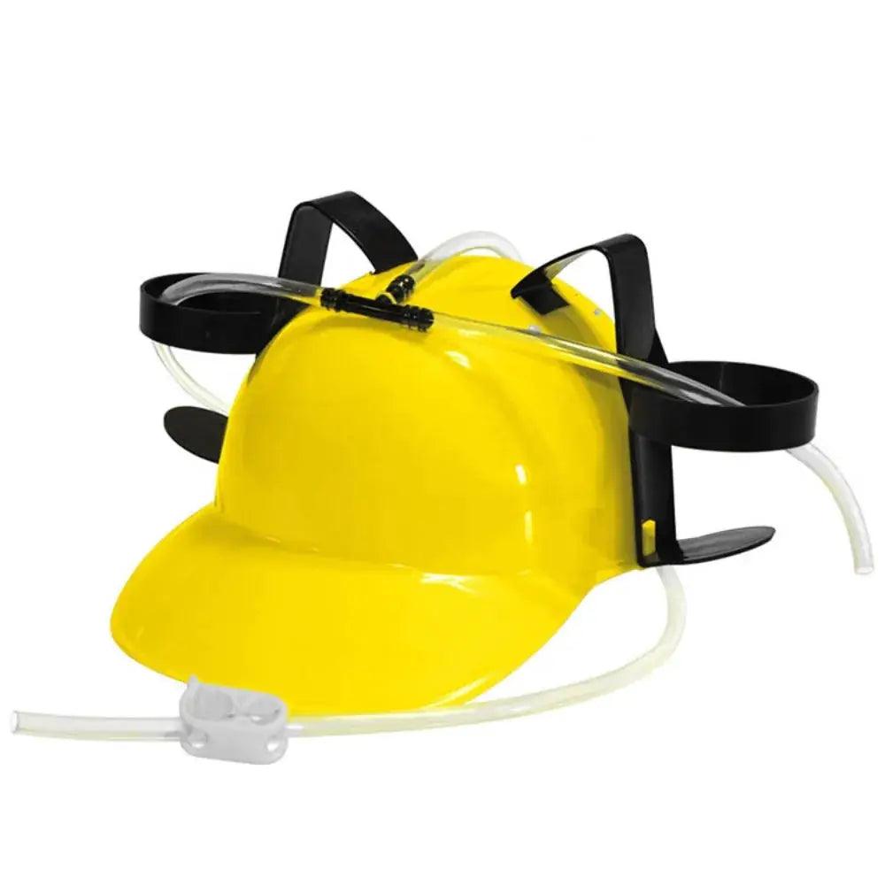 Colorful Beer Helmet With Straw For Hands Free Drinking - ToylandEU™