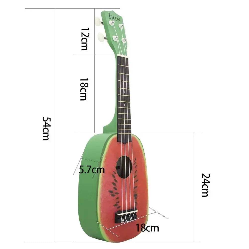 Beginner Friendly 21 Inch Ukulele Cartoon Fruit Design For Kids - ToylandEU