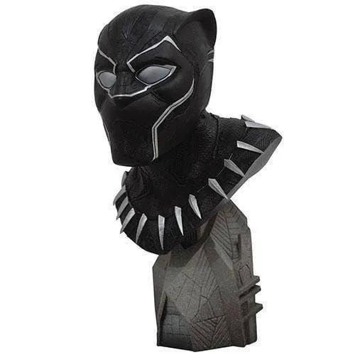 Black Panther Bust Half Scale Resin Intricate Detail - ToylandEU™