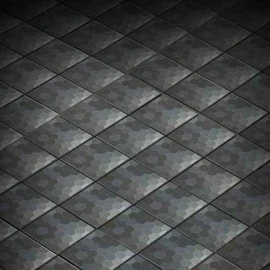 Black Shades HEX Flooring - Custom Printed 2x2 Tile - ToylandEU™