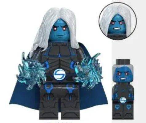 Black LEGO Figure, ABS Plastic Construction, Durable, Compatible With LEGO Sets - ToylandEU