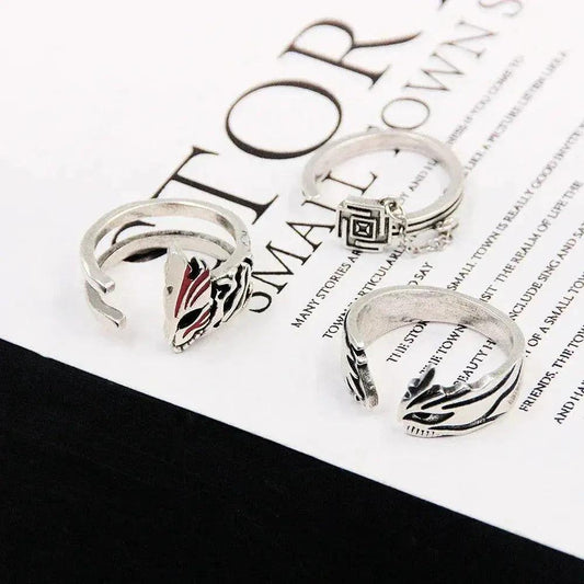 Bleach Ichigo Ring Stainless Steel Adjustable Cosplay - ToylandEU™