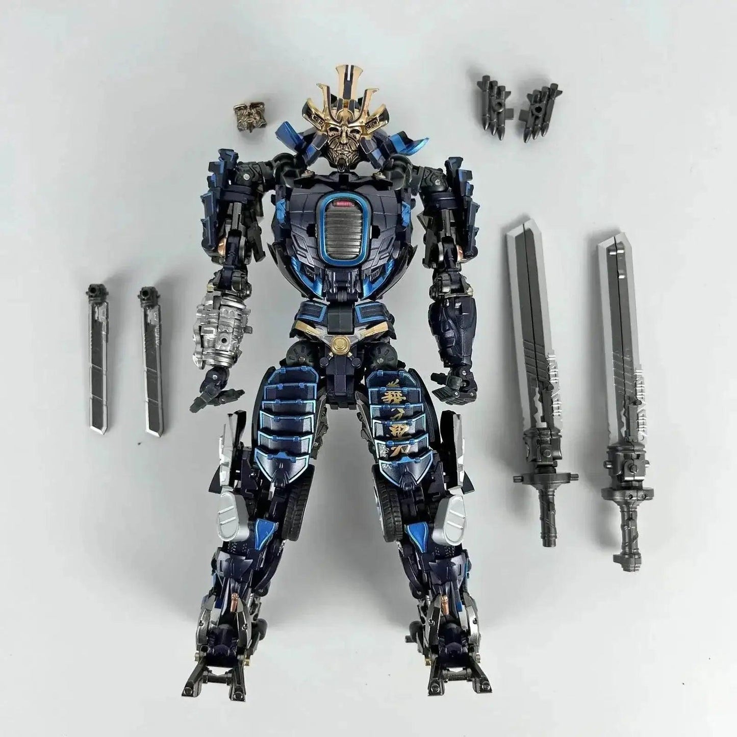 Blue Warrior Haiku Drift Three Forms Action Figure 17CM with CE - ToylandEU™