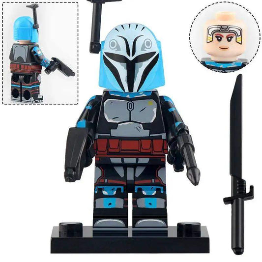 Bo Katan Kryze mandalorian Star Wars Lego Compatible Minifigure 2 - ToylandEU™