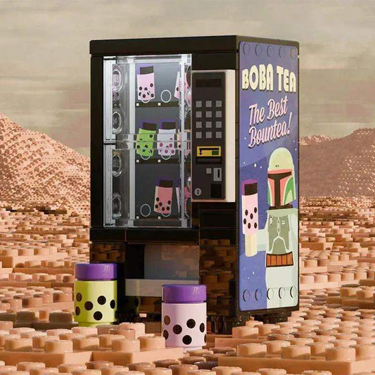 Boba Tea Vending Machine LEGO Set With Custom Drinks - ToylandEU™
