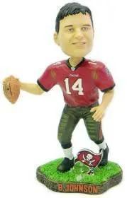 Brad Johnson Game Worn Bobblehead Tampa Bay Buccaneers - ToylandEU™