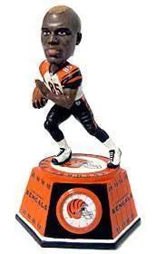 Chad Johnson Bengals Bobblehead Clock Forever Collectibles - ToylandEU™
