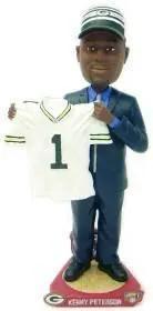 Green Bay Packers Kenny Peterson Draft Pick Bobblehead - ToylandEU™