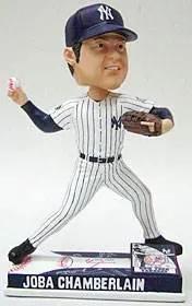 New York Yankees Joba Chamberlain On Field Bobblehead - ToylandEU™