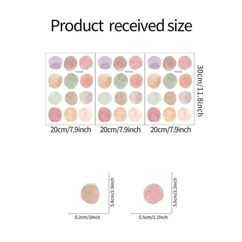 Bohemian Dot Wall Decals Self Adhesive For Kids Room - ToylandEU