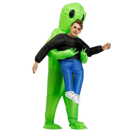 Bold Alien Costume Inflatable Monster 2in1 Toyland EU - ToylandEU™