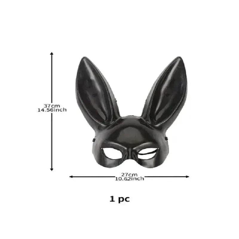 Bold Bunny Mask Long Ears Full Face Mask Toyland EU - ToylandEU™