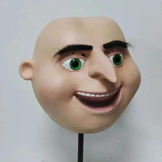 Bold Despicable Gru Mask Full Head Latex 2In1 Toyland EU - ToylandEU™