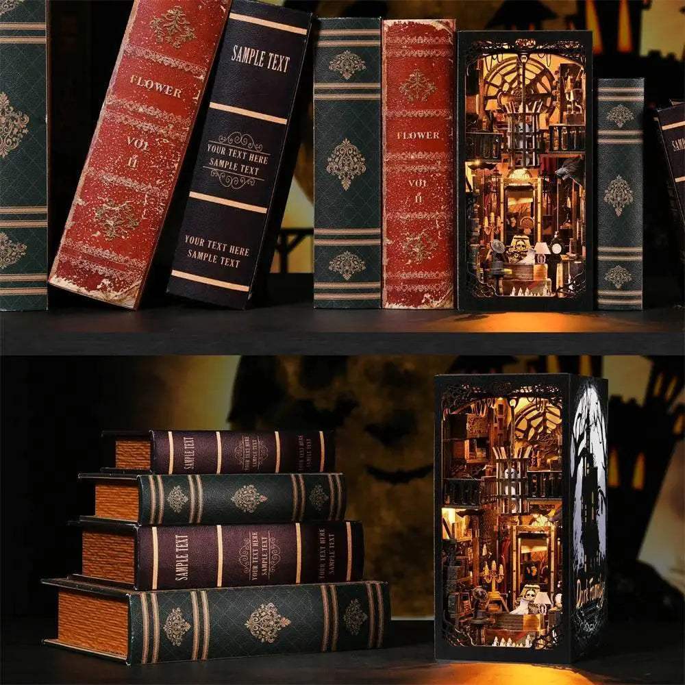 Book Nook Kit The Addams Family DIY Wooden Puzzle Model - ToylandEU™