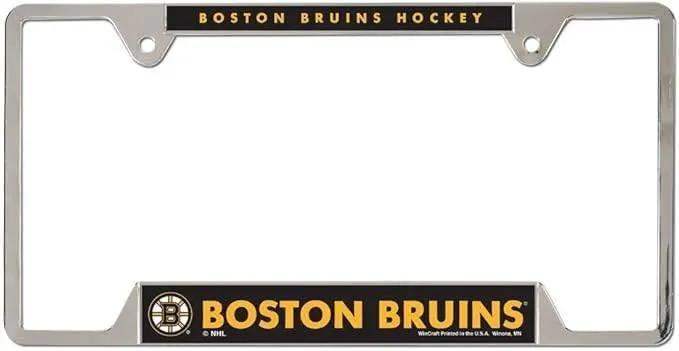 Boston Bruins Metal License Plate Frame Car Accessory - ToylandEU™