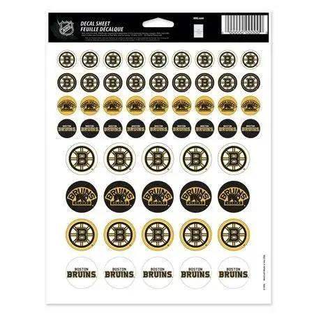 Boston Bruins Vinyl Sticker Sheet 8.5x11 Decals Bundle - ToylandEU™
