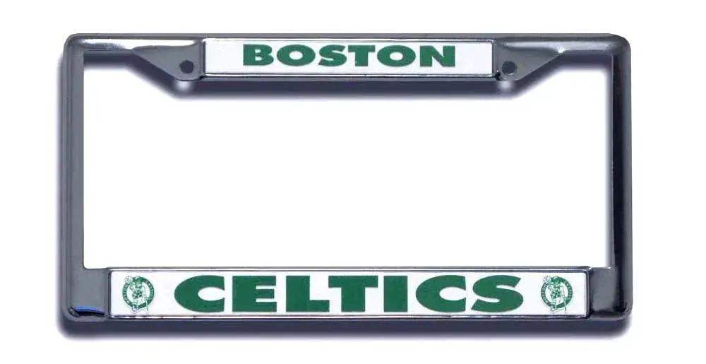 Boston Celtics Chrome License Plate Frame Premium Quality - ToylandEU™