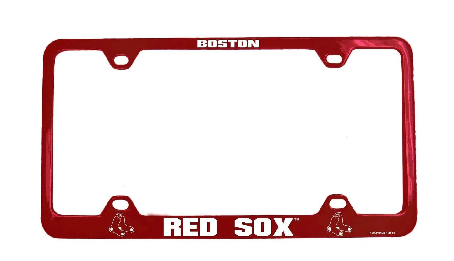 Boston Red Sox License Plate Frame Laser Engraved Finish - ToylandEU™