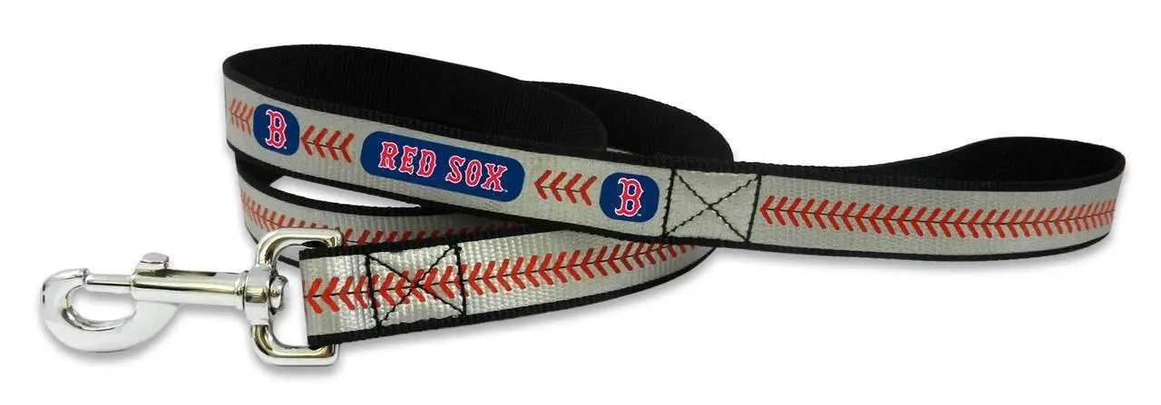 Boston Red Sox Small Reflective Pet Leash Baseball Licensed - ToylandEU™