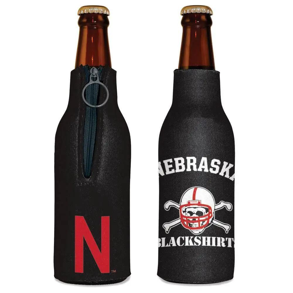 Nebraska Cornhuskers Bottle Cooler Black Shirt Design - ToylandEU™