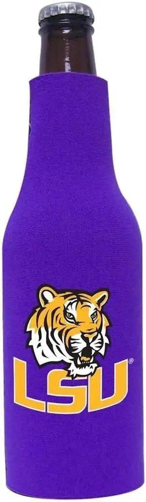 LSU Tigers Purple Bottle Holder Zippered Neoprene 12oz - ToylandEU™