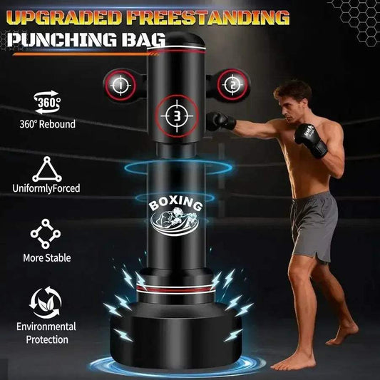 Boxing Bag With Stand Freestanding Punching Bag - ToylandEU™