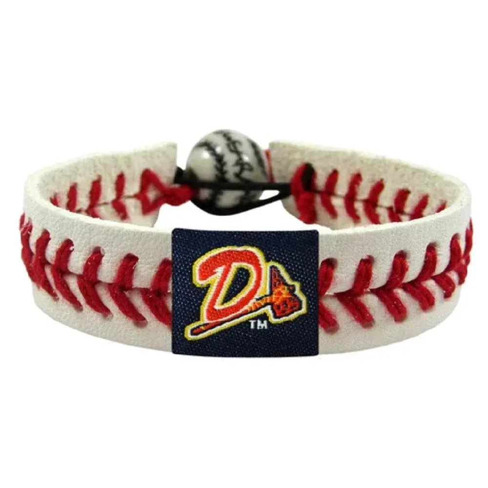 Danville Braves Leather Baseball Bracelet Adjustable Fit - ToylandEU™