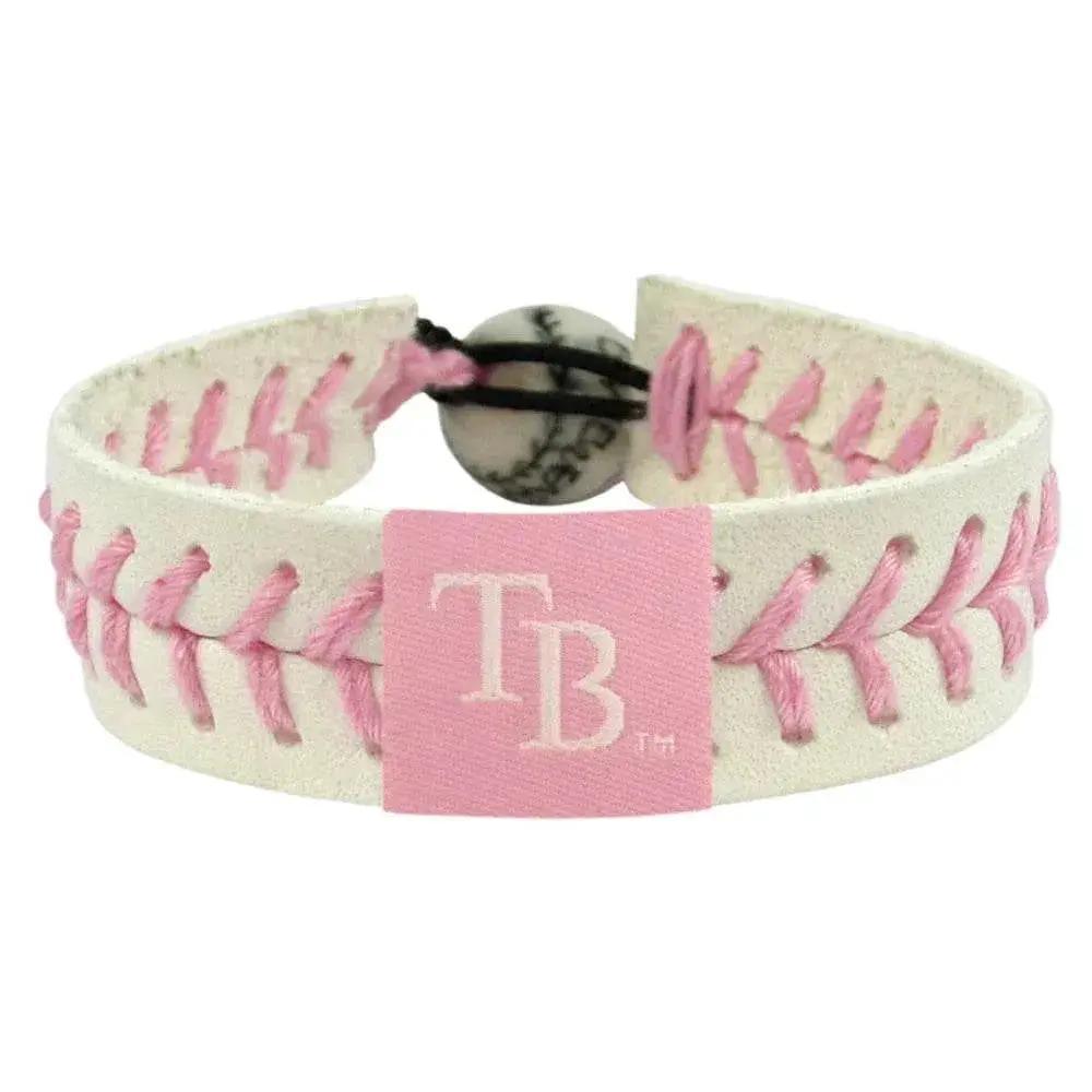 Tampa Bay Rays Baseball Leather Bracelet Pink For Kids - ToylandEU™