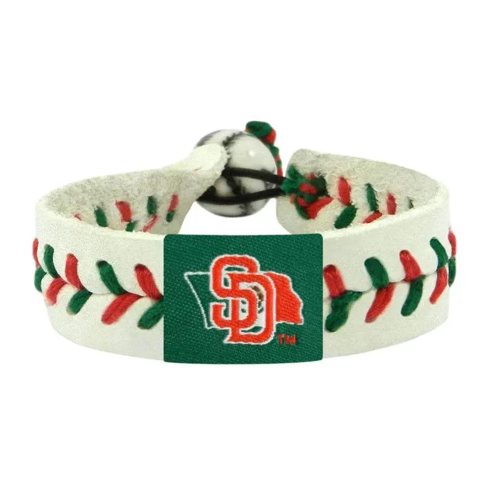San Diego Padres Leather Bracelet Baseball Mexican Flag - ToylandEU™