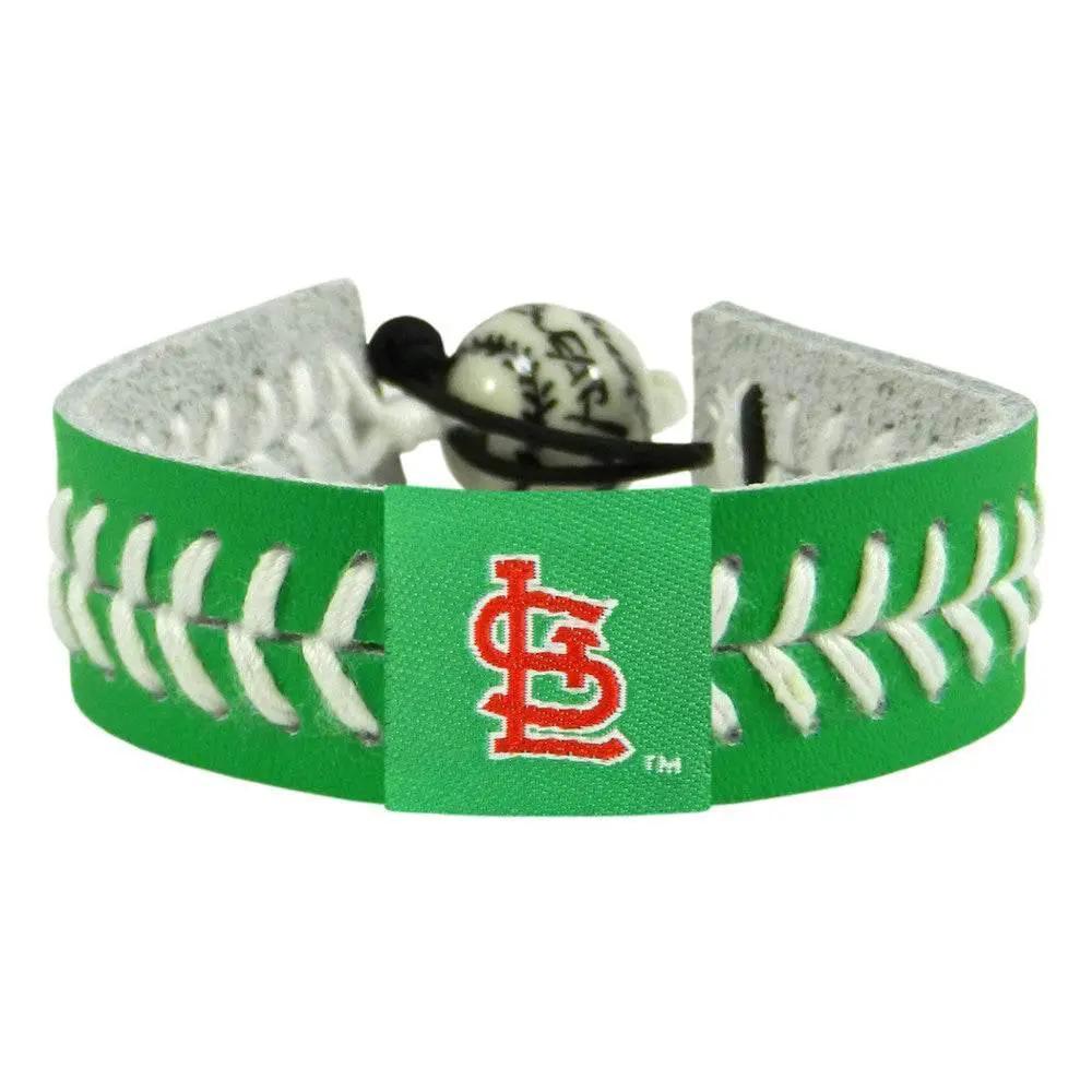 St Louis Cardinals Baseball Bracelet St Patrick Day - ToylandEU™