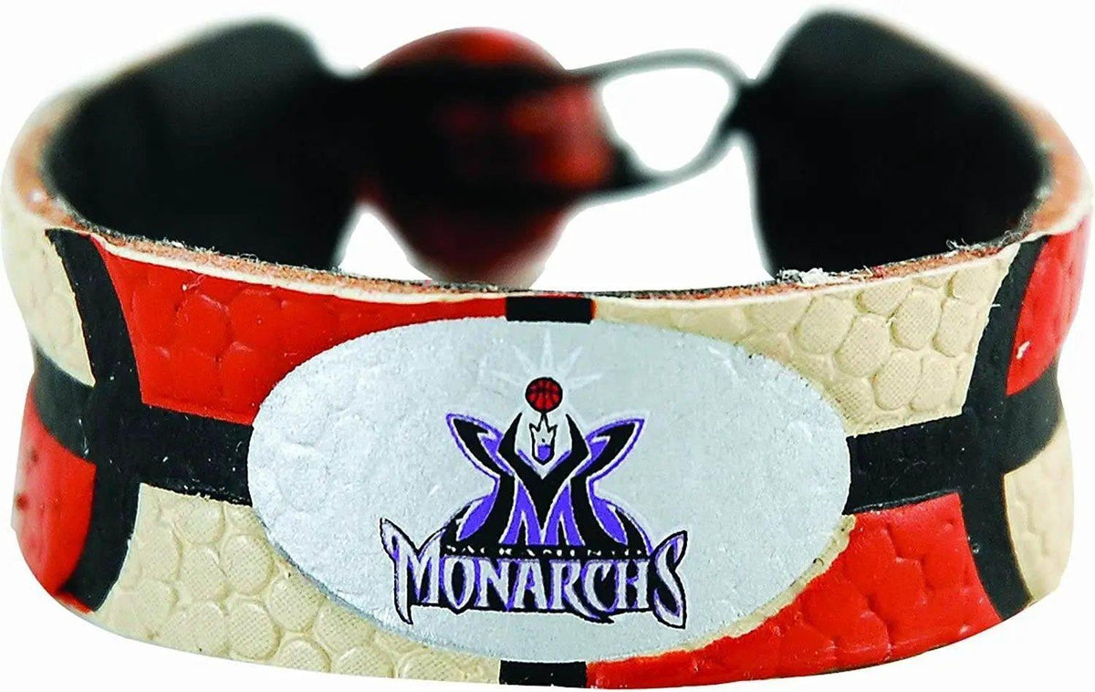 Sacramento Monarchs Leather Bracelet Classic Basketball - ToylandEU™