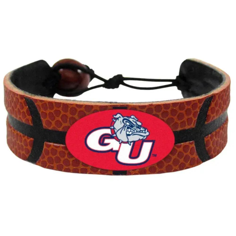 Gonzaga Bulldogs Leather Team Color Basketball Bracelet CO - ToylandEU™