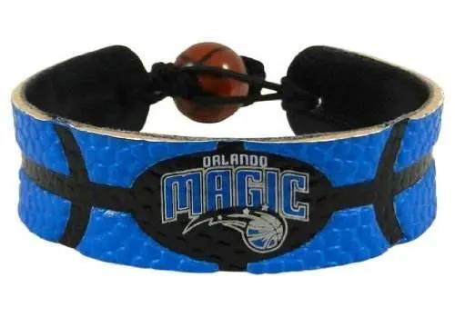 Orlando Magic Team Color Basketball Leather Bracelet - ToylandEU™