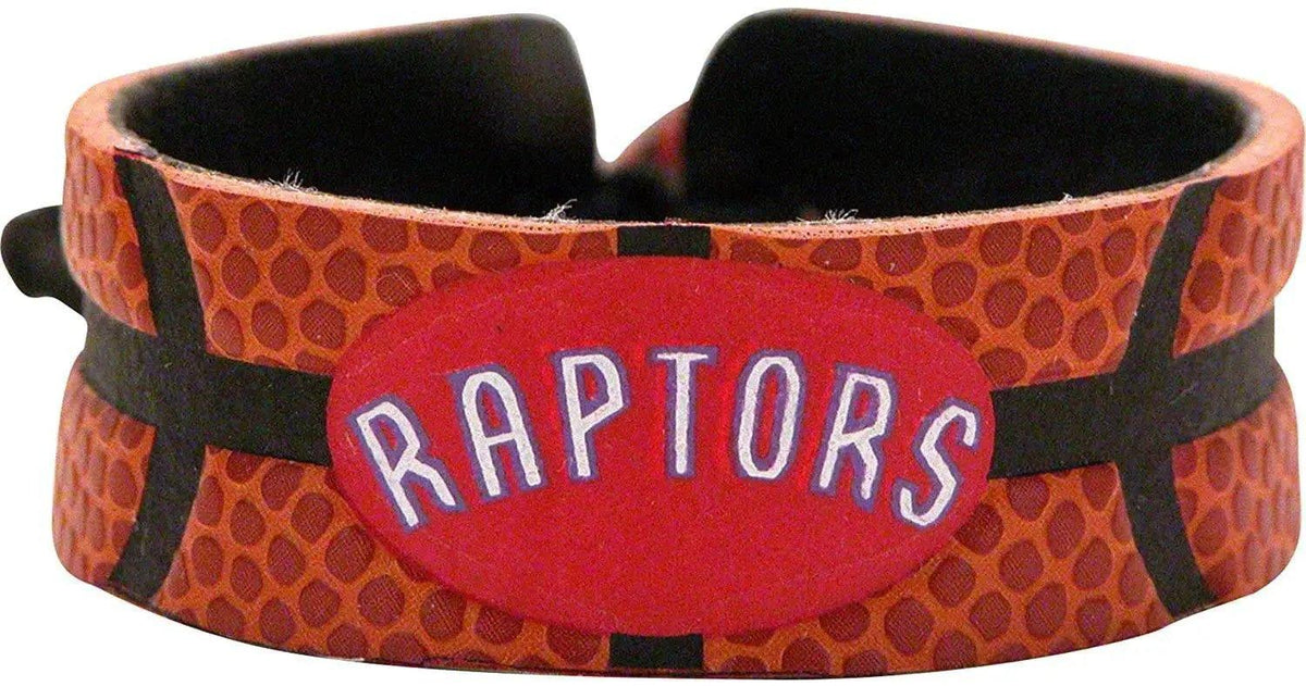 Toronto Raptors Leather Basketball Bracelet One Size - ToylandEU™