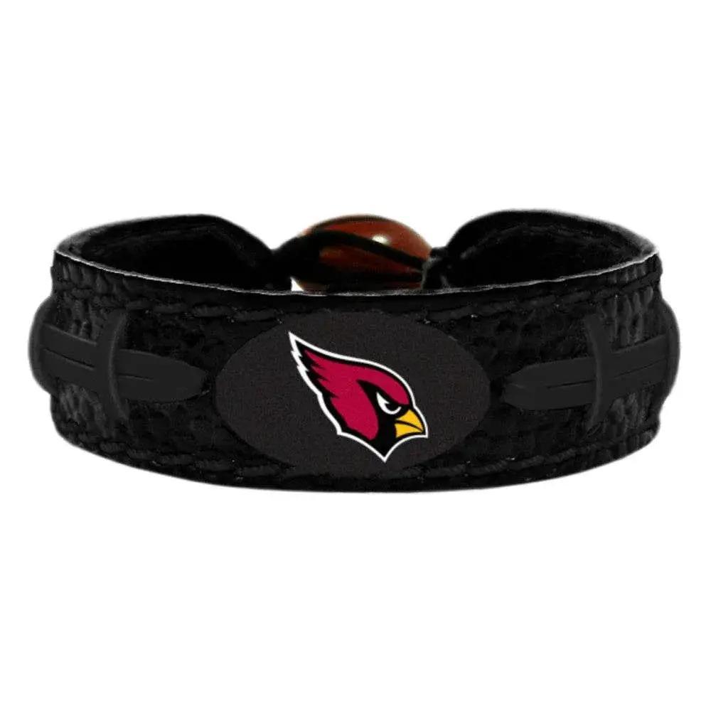 Arizona Cardinals Leather Bracelet Black Football Official - ToylandEU™