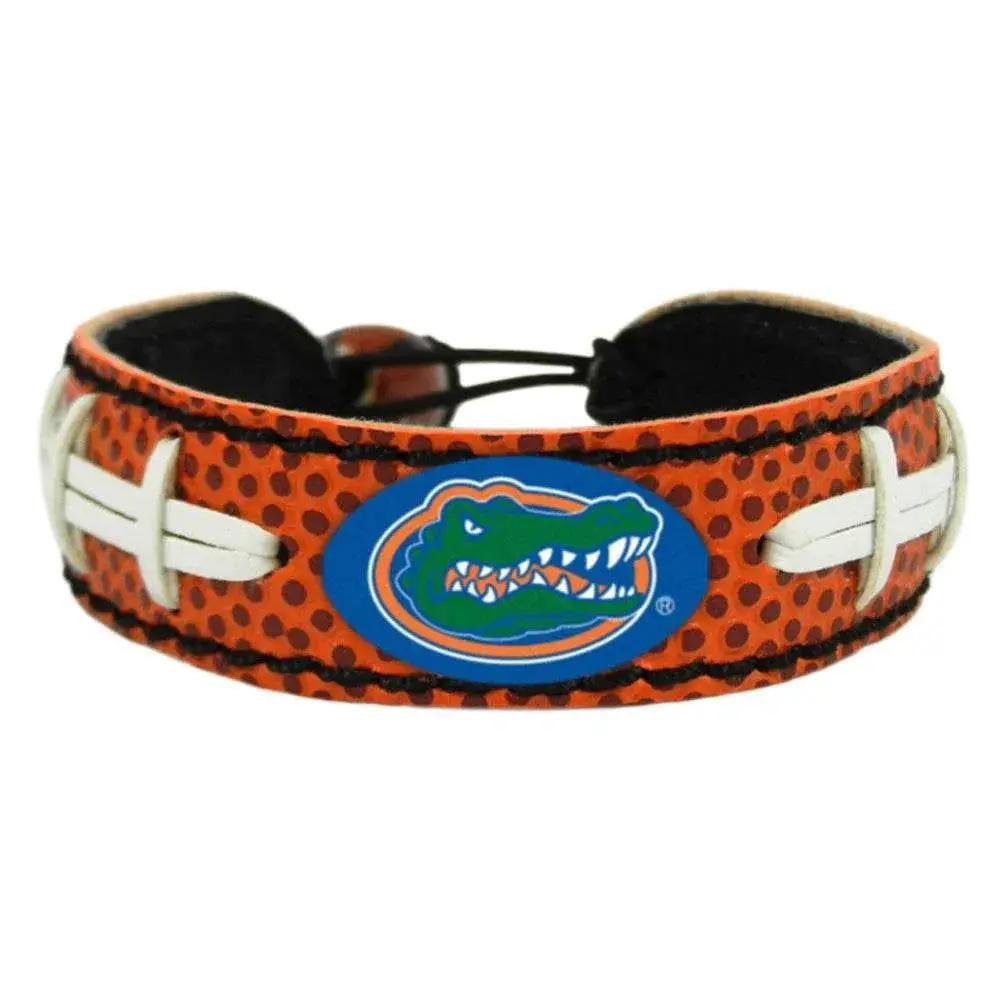 Florida Gators Leather Bracelet Classic Football Bead - ToylandEU™