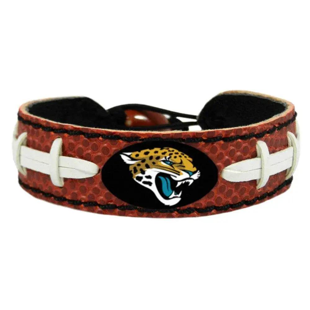 Jacksonville Jaguars Leather Football Bracelet Classic - ToylandEU™