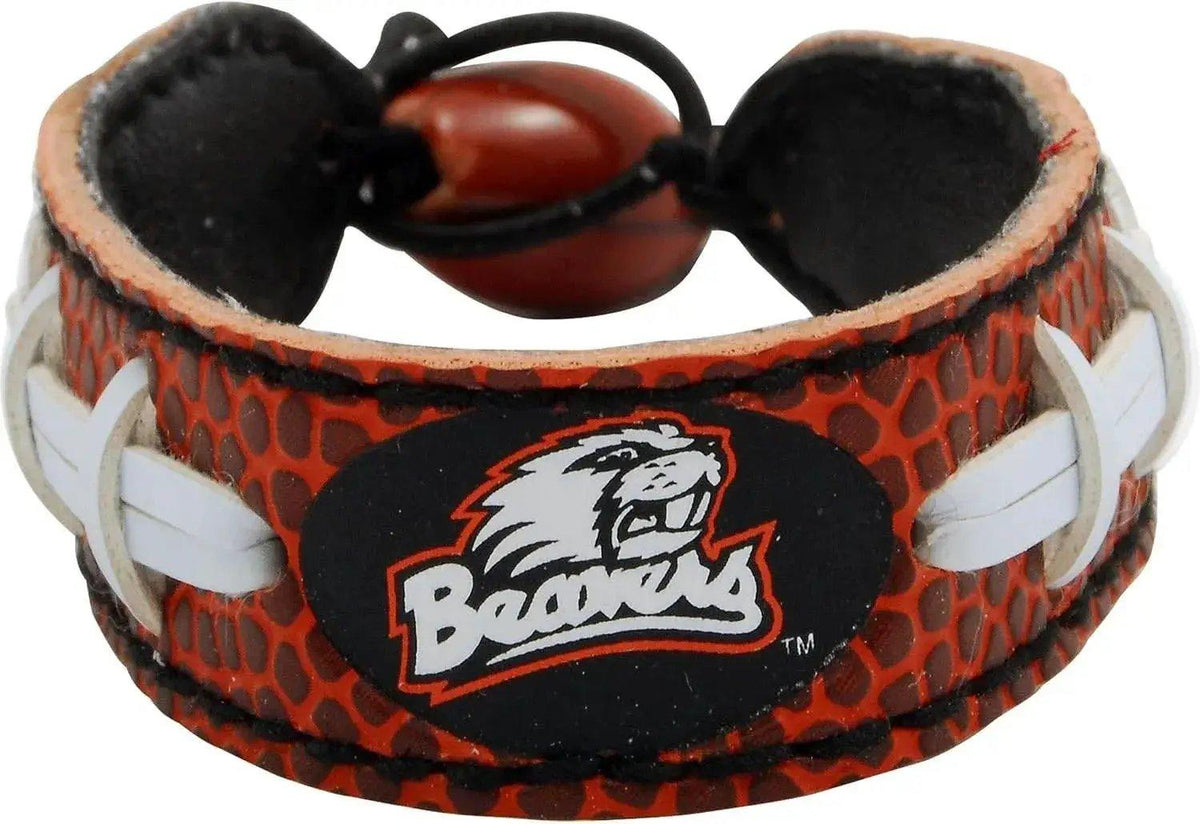 Oregon State Beavers Leather Bracelet Classic Football - ToylandEU™