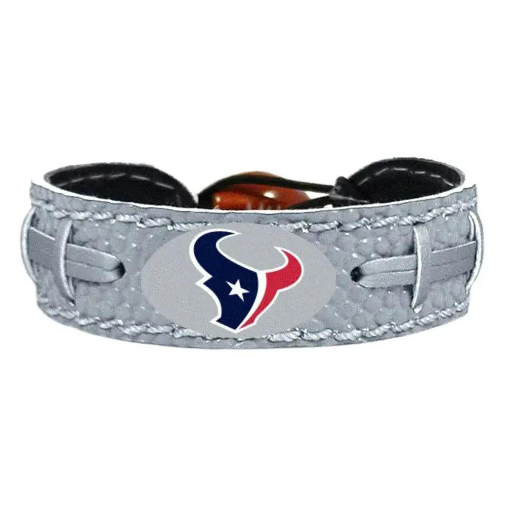 Houston Texans Leather Football Bracelet Adjustable Kids - ToylandEU™