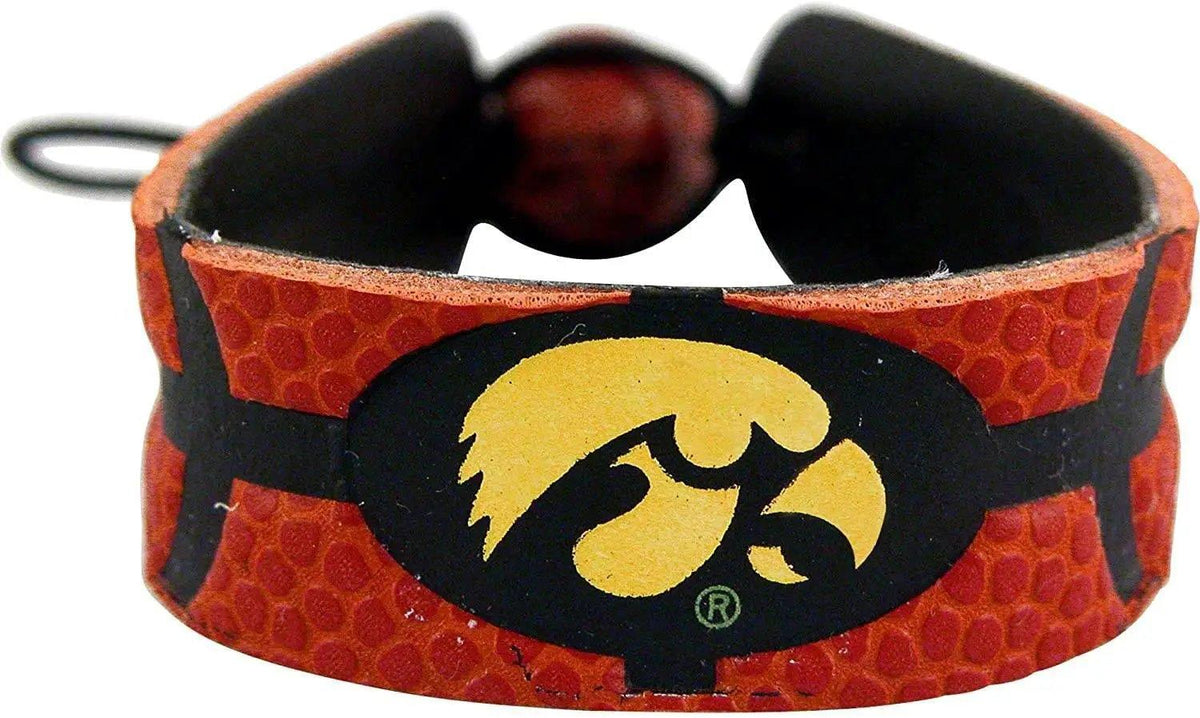 Iowa Hawkeyes Leather Bracelet Classic Basketball Accessory - ToylandEU™
