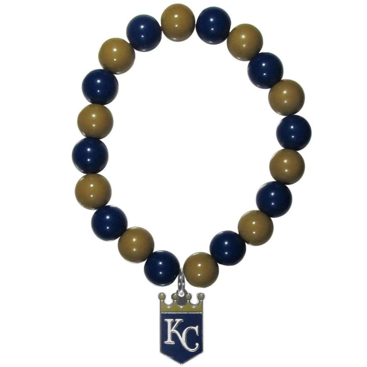 Kansas City Royals Bead Style Bracelet Chrome Charm - ToylandEU™