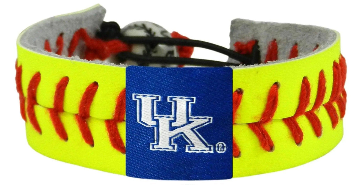 Kentucky Wildcats Leather Bracelet With Ceramic Bead - ToylandEU™