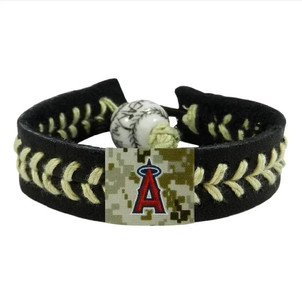 Los Angeles Angels Baseball Bracelet Team Color Camouflage - ToylandEU™