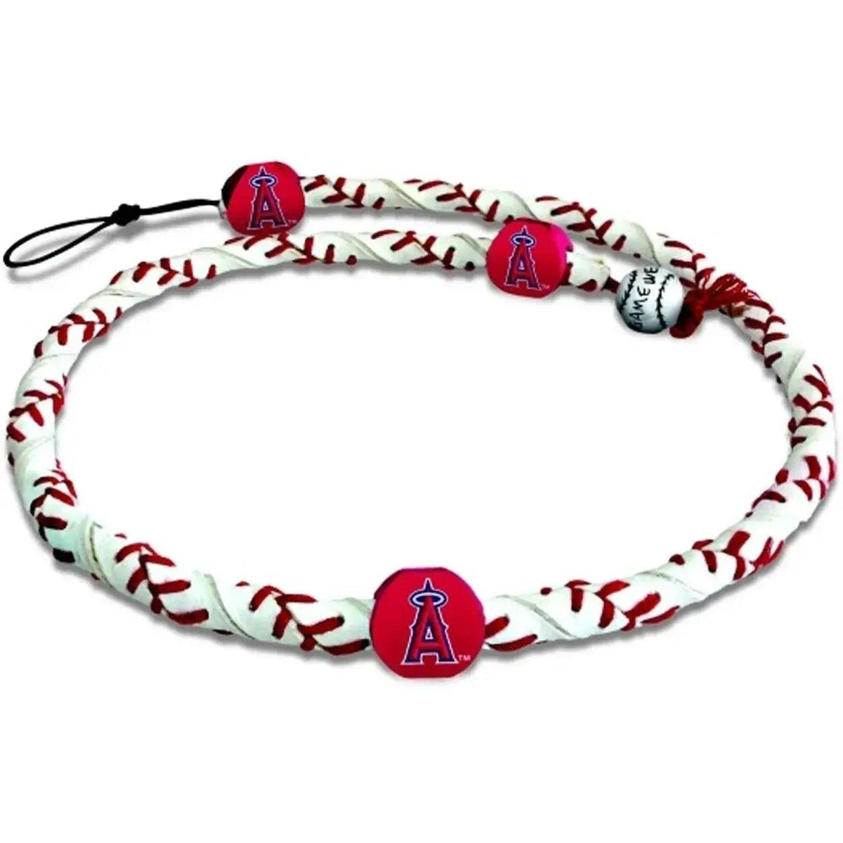 Los Angeles Angels Leather Bracelet With Ceramic Bead - ToylandEU™