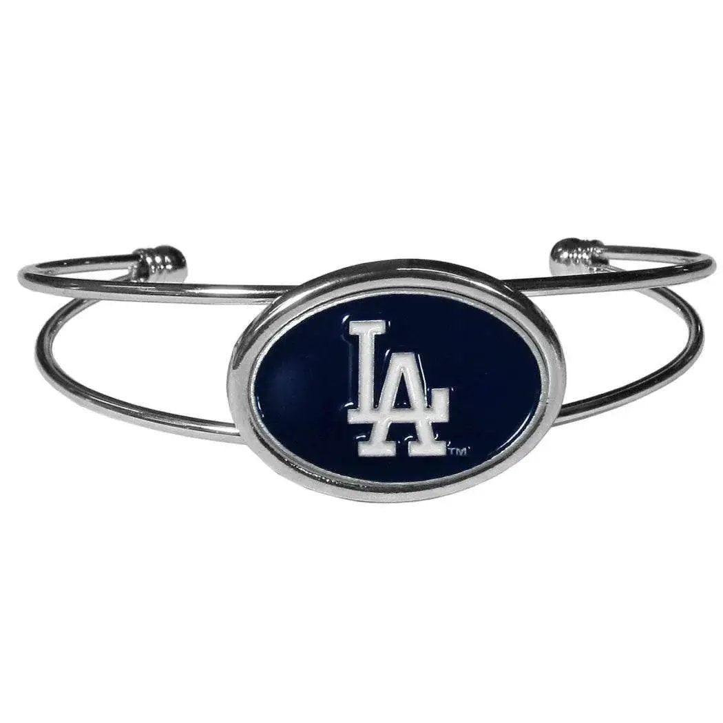 Los Angeles Dodgers Double Bar Cuff Bracelet Siskiyou - ToylandEU™