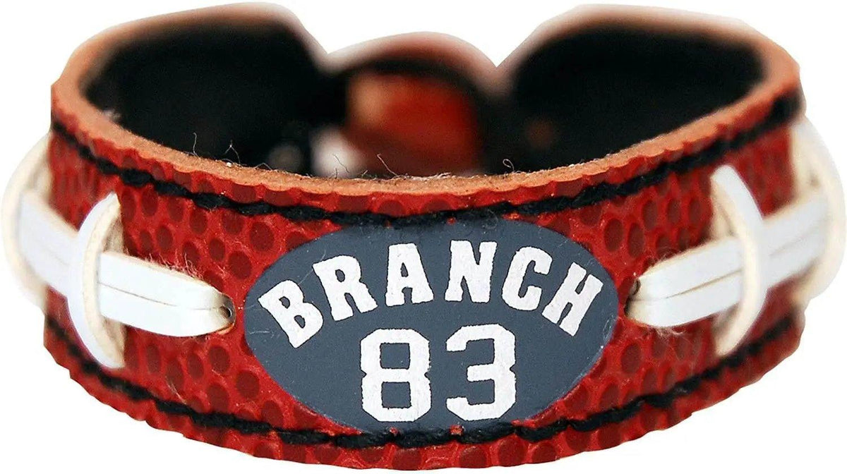 New England Patriots Leather Bracelet Deion Branch Jersey - ToylandEU™