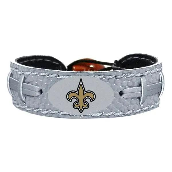 New Orleans Saints Leather Bracelet Adjustable Ceramic Bead - ToylandEU™