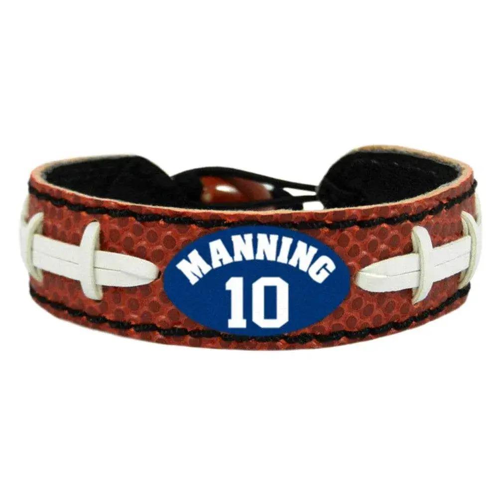 New York Giants Leather Bracelet Eli Manning Design - ToylandEU™