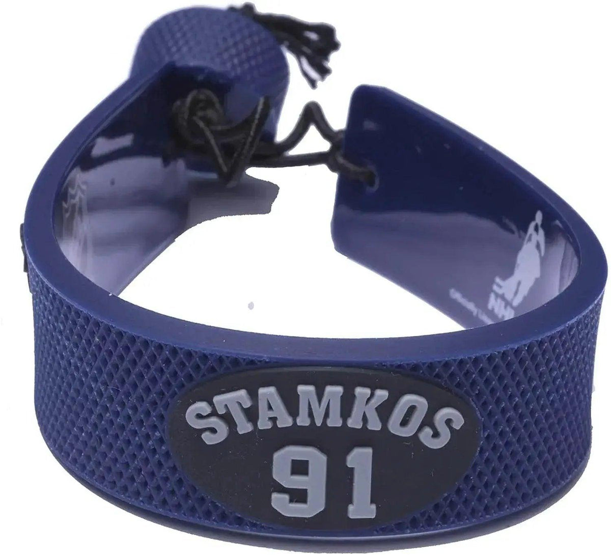 Tampa Bay Lightning Leather Bracelet Stamkos Design - ToylandEU™
